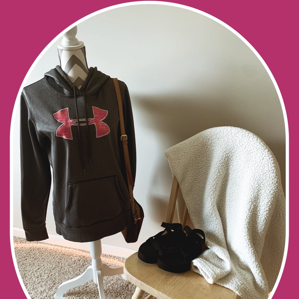 Grey and Pink Under Armour